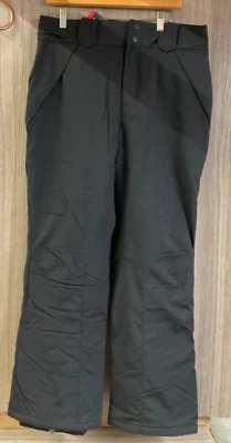 Pajar Canada schwarze Ski Snowboardhose wasserdicht gesteppte Schneehausse brandneu mit Etikett