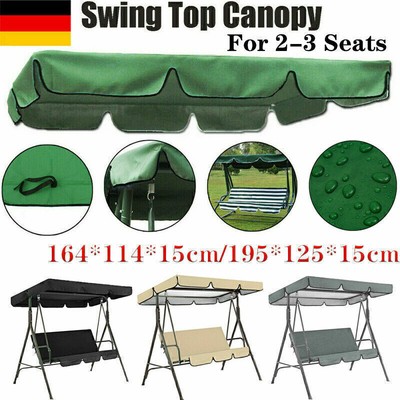 Ersatzdach Für Hollywoodschaukel 191x120cm - Wasserdicht & UV-Schutz 50 (Farbe: Grün)