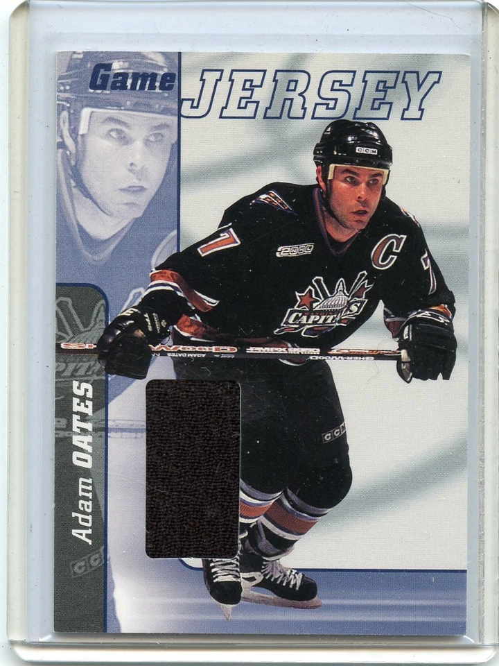 2000-01 IN THE GAME BE A PLAYER SIGNATURE SERIES ADAM OATES GAME USED JERSEY - Image 1 of 1