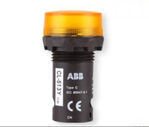 1pcs ABB Panel Indicator Signal Light CL-513Y 110-130VAC - Picture 1 of 1