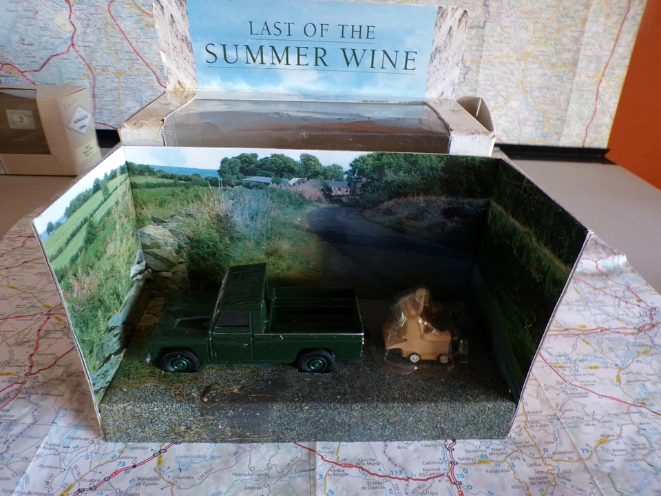 LAND ROVER  Pick-up Last of the summer Wine Ancienne CORGI 1/43 en boite - Photo 1/1