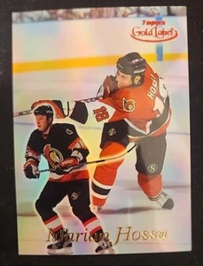 1999-00 Topps Gold Label Marian Hossa Class 1 Red  #/100 Senators/Blackhawks  - Foto 1 di 2