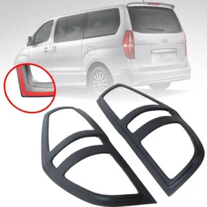 Tail Light Lamp Cover Matte Black For Hyundai H-1 Starex Iload H300 2007-2017 - Picture 1 of 6