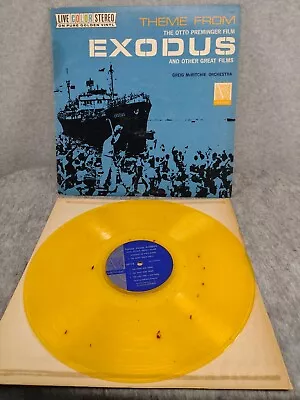 Music From Otto Preminger's Motion Picture Exodus YELLOW Vinyl LP 1960 UAL 3123 - Image 1 of 4