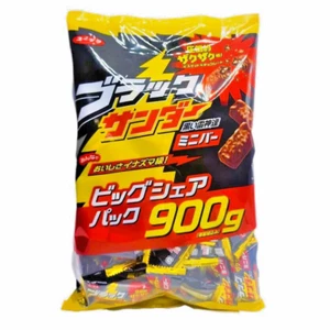 NEW! Black Thunder Mini Bar / Japanese crispy chocolate / BIG PACK FROM JAPAN! - Picture 1 of 1