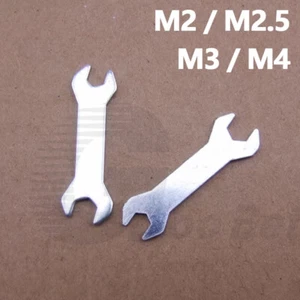 Small Open Ended Spanner Double Ended M2 M2.5 M3 M4 Nut Wrench DIY Model Tools - Picture 1 of 4
