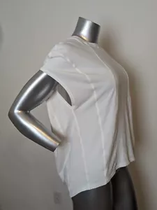 Lululemon LA Short Sleeve White Oversized Pima Cotton! Size M? - Picture 1 of 6