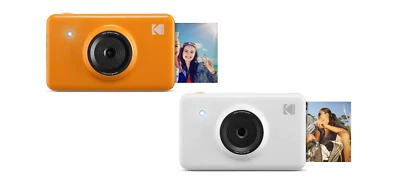 Impresora de cámara Kodak Mini Shot Instantánea 10 MP Bluetooth 5 filtros naranja/blanco Foto 1 de 2