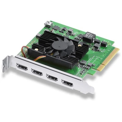 Blackmagic Design DeckLink Quad HDMI PCIe Capture Card, Up to 4K60, 4 HDMI 2.... - Image 1 of 4