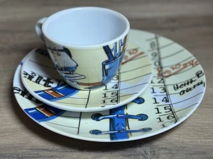 Arzberg Porzellan seltenes 3-teiliges Set außergewöhnliches Design Sammlerstück - Bild 1 von 10