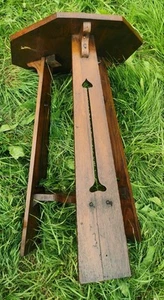 An Iconic Liberty Of London Style Oak Arts And Crafts Occasional Table 67cm Tall - Picture 1 of 24