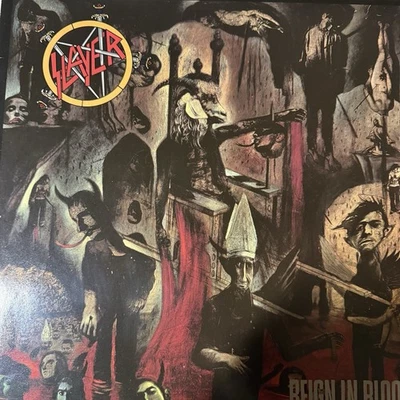 Slayer Reign In Blood Vinyl First Press Original 1986 LP Metallica - Bild 1 von 4