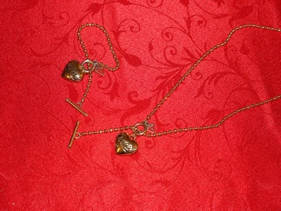 Original GUESS Set  ( Kette / Armband mit gr Herz Anhänger ) - Bild 1 von 4