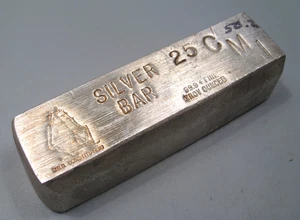Barra de plata fina "plata vieja" CMI USS Constitution 25 oz troy .999+ - Imagen 1 de 10