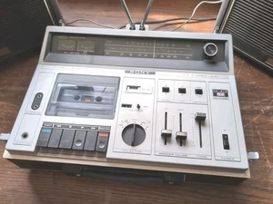 Altavoces auxiliares Sony CF-610 vintage estéreo casete-fono escenario N783 - Imagen 1 de 23