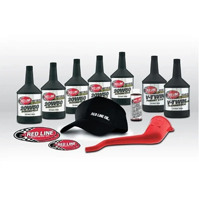 Paquete de energía limpiador/aceite Redline 90226 V-Twin 20W50 para motocicletas Foto 1 de 4
