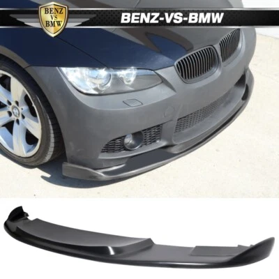 Fits 07-10 BMW E92 E93 3 Series H Style Front Bumper Lip Aftermarket M Bumper - Image 1 of 4