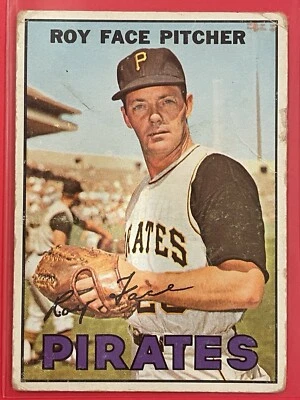 1967 Topps Roy Face #49 Vintage Baseball Pittsburgh Pirates - Image 1 of 2
