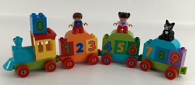 Lego Duplo My First Numbers Train 10954 Fine Motor Skills Counting Figures Cat - Image 1 of 4