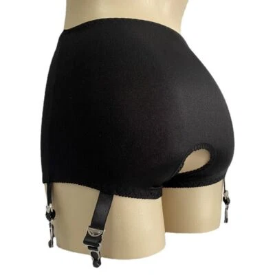 S~3XL Waist Cincher Lace vintage Girdle Mieder Hüfthalter 6 Straps Strumpfhalter - Bild 1 von 4