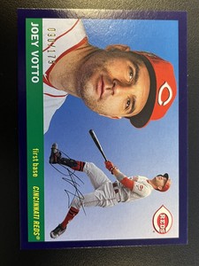 Joey Votto - 2020 Topps Archives #64 - 1955 Purple Parallel /175 Cincinnati Reds