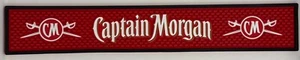 Captain Morgan Bar Rail Mat 23” x 3.5” - Picture 1 of 3