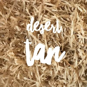 Desert Tan Shredded Tissue Paper Shred Hamper Gift Box Basket Filler Fill Baby S - Picture 1 of 5