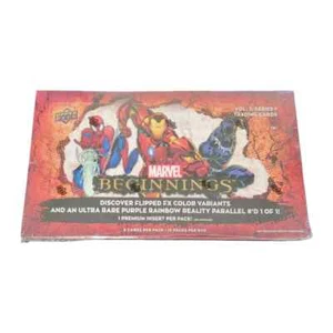 Upper Deck 2022 Marvel Beginnings: Volume 2 Series 1 Hobby Box, Factory Sealed - Picture 1 of 6