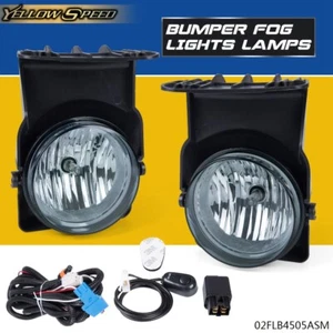 2x Bumper Fog Lights Lamps Left+Right Fit For 03-06 Sierra 1500 2500 3500 Pickup - Picture 1 of 12