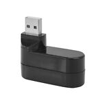 Mini 3-Port USB 2.0 Hub for Computer/Laptop (Black)