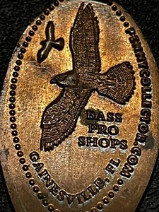 Bass Pro Shops Gainesville Florida Zc Elongated Penny #053083 - Picture 1 of 3