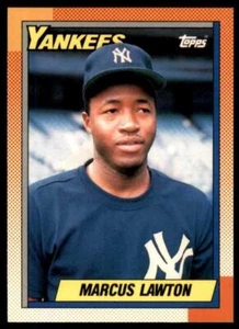 1990 Topps Tiffany Marcus Lawton RC #302 - Picture 1 of 2