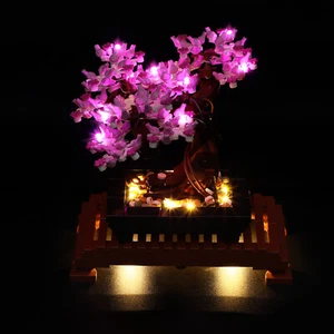 LED Light Kit (Pink) for LEGOs Bonsai Tree Creator 10281 - Picture 1 of 7
