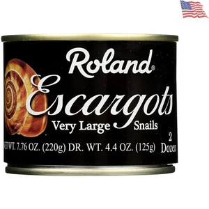Delicious Very Large Escargot Snails, 7.75 Ounce Can - Ideal for Entertaining - Picture 1 of 2
