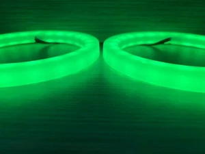 Kicker KLSR65 6.5" Speaker Ring RGB LED 1/2" Speaker Spacer Waterproof - Picture 1 of 13
