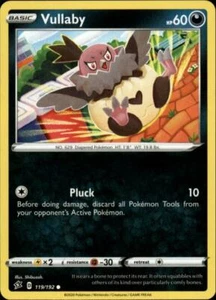 2x (SWSH02-119) Vullaby (C) Pokemon Rebel Clash Card # 119 - Picture 1 of 1