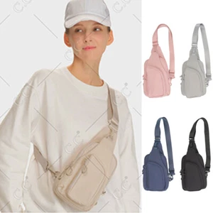 C.C Unisex Solid adjustable Strap Crossbody Sling Fanny Pack Bag - Picture 1 of 9