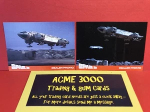 Unstoppable Space 1999 Series 2 Acme3000 Dealer Promo Cards EMP1 & EMP2 - Picture 1 of 2