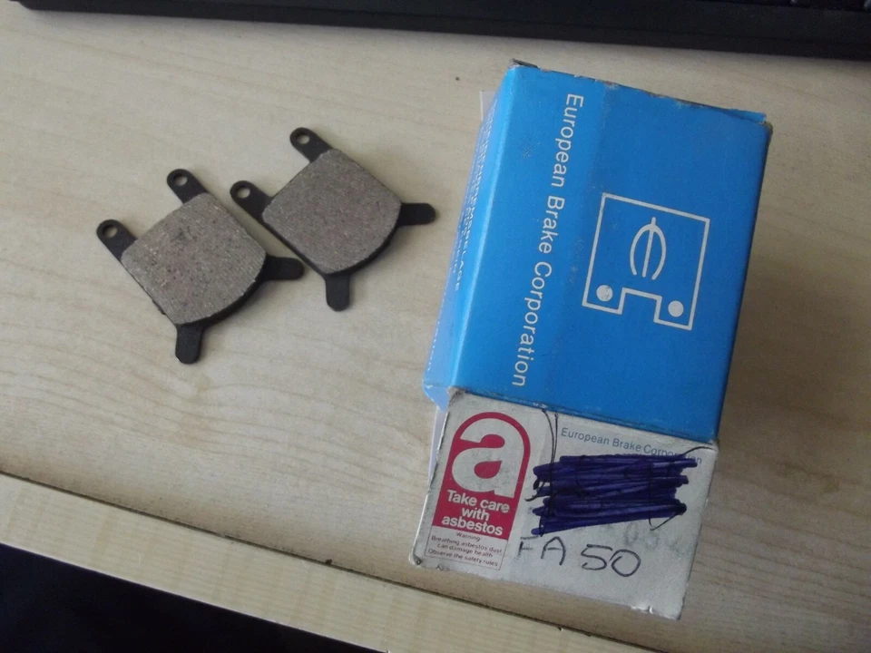 JUEGO PASTILLAS FRENO EBC PUCH ORIGINALES FA50 Foto 1 de 1