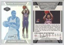 2007-08 Co-Signers Silver Blue Foil /29 Alando Tucker Amare Stoudemire Rookie RC