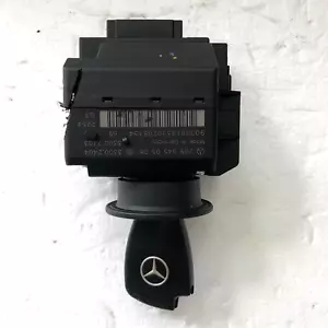 03-09 Mercedes Benz 2095450508 W209 CLK350 Ignition Switch Module W/Key - Foto 1 di 10
