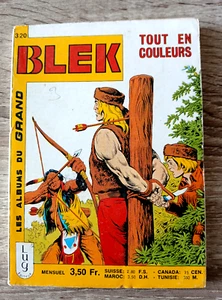 alter BLEK Comic Nr. 320 LUG EO 05.08.1977 Die Masken DER NAMENLOSE REITER - Bild 1 von 1