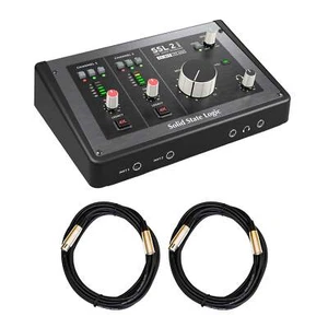 Solid State Logic SSL 2 MKII USB Interface Bundle with XLR Cables SSL2 MK2 - Picture 1 of 3