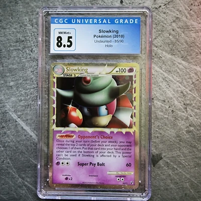 CGC 8.5 Slowking 85/90 Prime Holo Pokemon Undaunted - Image 1 of 2
