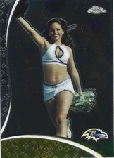 2009 Topps Chrome Amanda Cheerleaders Insert Card #TCC2 🏈🔥HOT🔥🏈