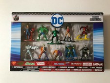 Jada Toys Nano Metalfigs 10 Pack - DC Comics Two-Face Martian Manhunter Batman
