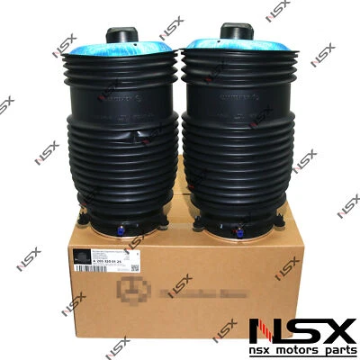 Par de bolsas de resorte de suspensión neumática trasera izquierda y derecha PARA MERCEDES CLASE C W205 C205 Foto 1 de 4