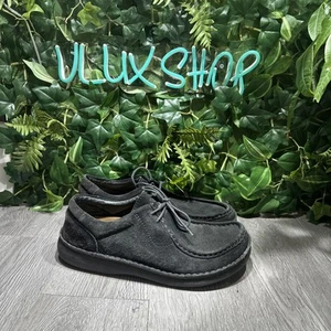 Vintage Footprints By Birkenstock Men’s Pasadena Suede Casual Shoes Size 13 Blac - Picture 1 of 9
