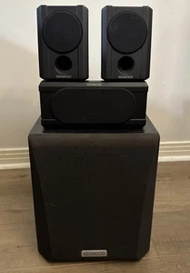 Kenwood KS-206HT Surround Sound & Center Speakers, SW-15HT Subwoofer Tested - Picture 1 of 9
