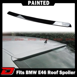 Fit For 99-05 BMW E46 Sedan A Style Rear Roof Wing Spoiler Painted #668 - Picture 1 of 6